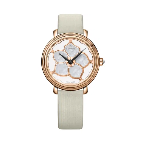 Đồng hồ Silvana Nữ SF36QRR85SBL Dây Da 36mm