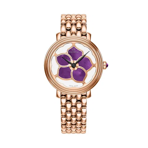 Đồng hồ Silvana Nữ SF36QRR89R Dây Thép Không Gỉ 36mm
