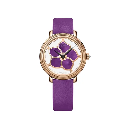 Đồng hồ Silvana Nữ SF36QRR89VVI Dây Da 36mm