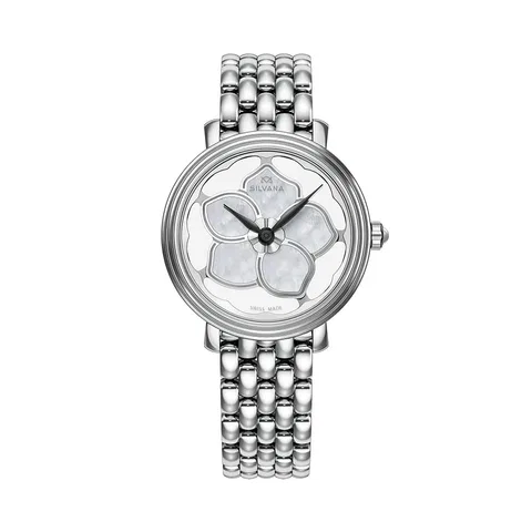 Đồng hồ Silvana Nữ SF36QSS85S Dây Thép Không Gỉ 36mm