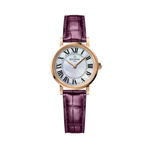 Đồng hồ Silvana Nữ SR12QRR15CVI Dây Da 28mm