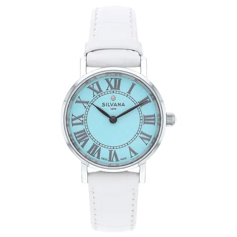 Đồng hồ Silvana Nữ SR12QSS1TCBL Dây Da 28mm