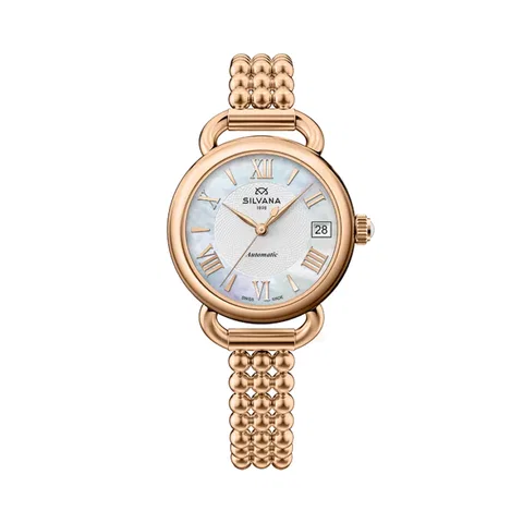 Đồng hồ Silvana Nữ SR33ARR15R Dây Thép Không Gỉ 33mm