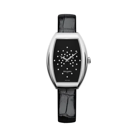 Đồng hồ Silvana Nữ ST28QSS53CN Dây Da 39x28mm
