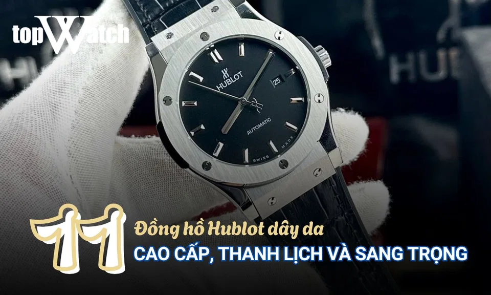 đồng hồ hublot dây da