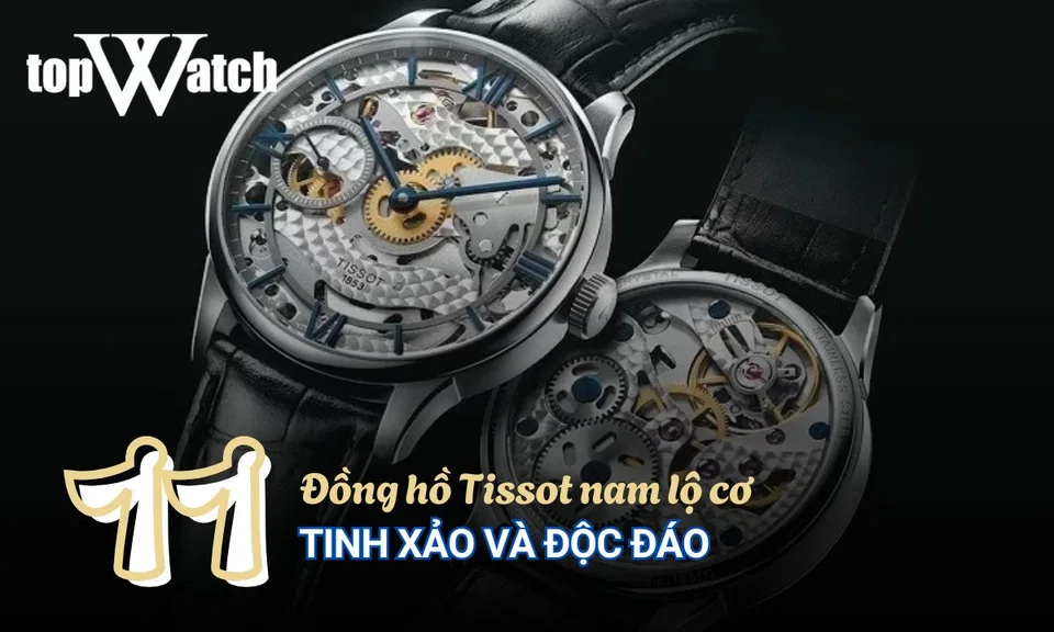 đồng hồ tissot nam lộ cơ