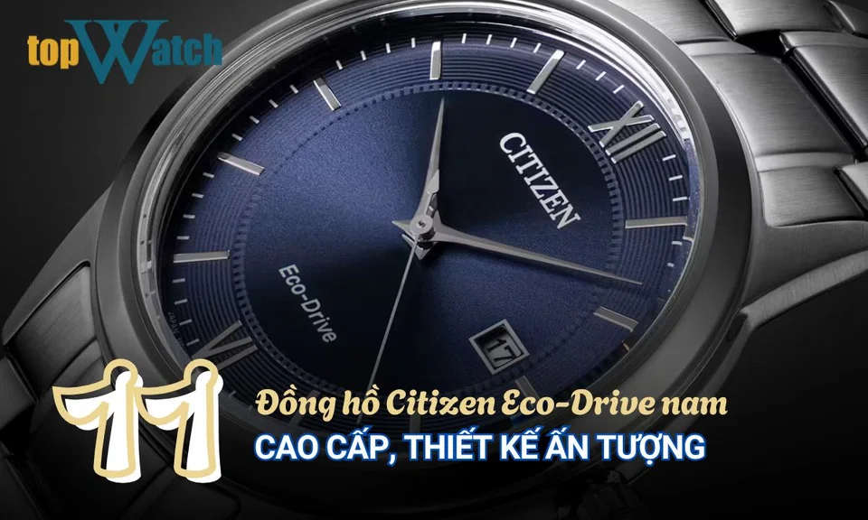 đồng hồ citizen eco-drive nam