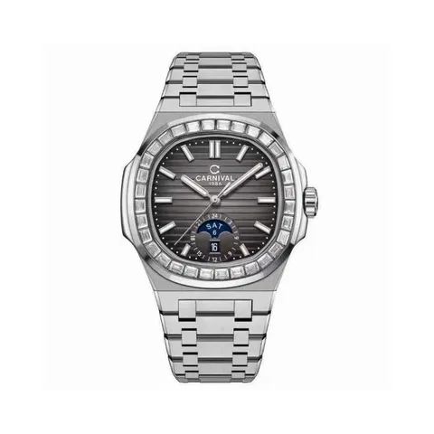 Đồng Hồ Carnival Nam 8110G-VT-TX Automatic Dây Thép không gỉ 40mm