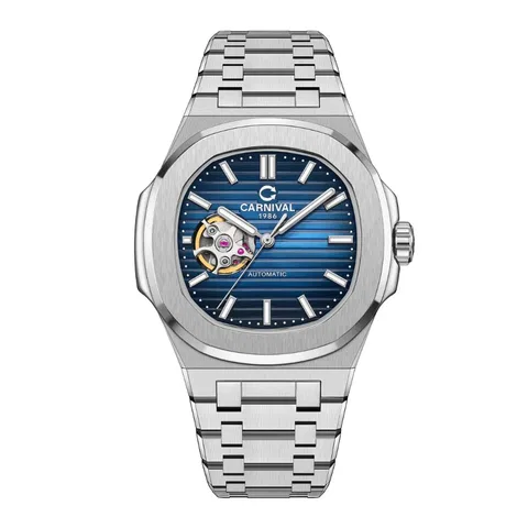 Đồng Hồ Carnival Nam 8128G1-VT-X Automatic Dây Thép không gỉ 41mm
