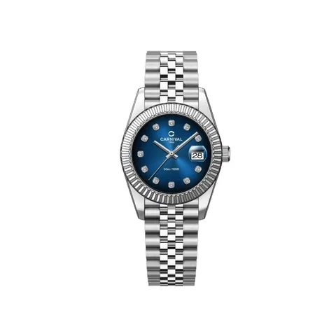 Đồng Hồ Carnival Nữ 8250L-VT-X Quartz Dây Thép không gỉ 32mm