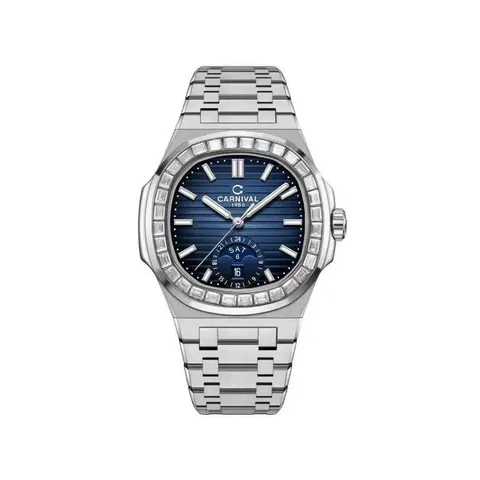 Đồng Hồ Carnival Nam 8110G-VT-X Automatic Dây Thép không gỉ 40mm