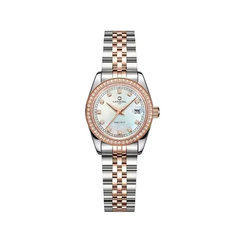 Đồng Hồ Carnival Nữ 8131L2-CH-TK Quartz Dây Thép không gỉ 32mm
