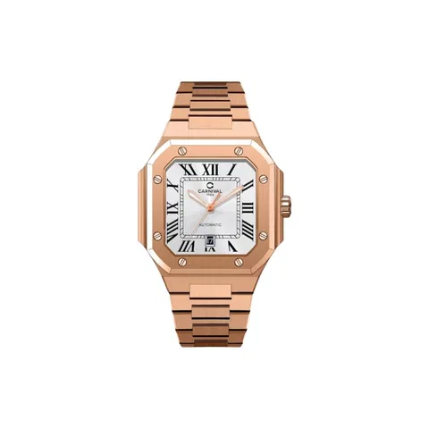 Đồng Hồ Carnival Nam 8169G-VH-T Automatic Dây Thép không gỉ 42mm