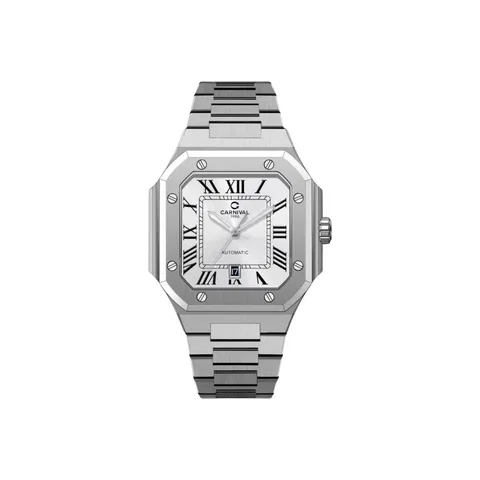 Đồng Hồ Carnival Nam 8169G-VT-T Automatic Dây Thép không gỉ 42mm
