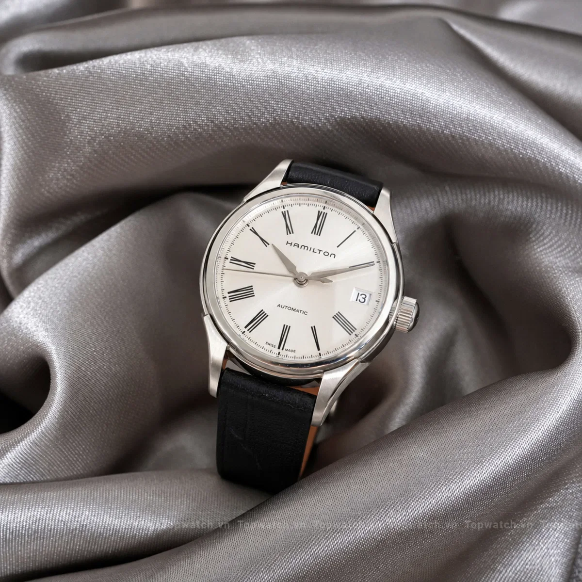 Đồng hồ Hamilton Automatic Dây da HAMILTON-H394150 Đồng hồ Hamilton Automatic Dây da HAMILTON-H394150