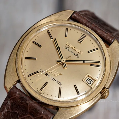 Đồng hồ Longines Ultra Chron Automatic Vintage bọc vàng