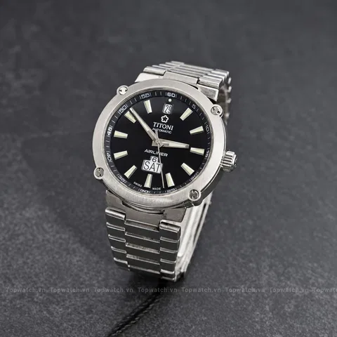 Đồng hồ Swiss watch Titoni Airliner 93935-S-247